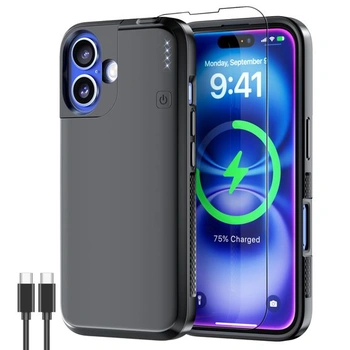 Pouzdro NEWDERY s baterií 5000mAh pro iPhone řady 16