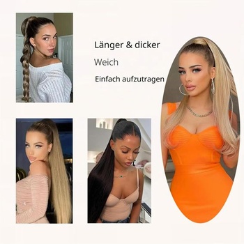 2 ks červeného zaplétání, prodlužování copu s vlasovou páskou, příčesek 60 cm, prodlužování copu,