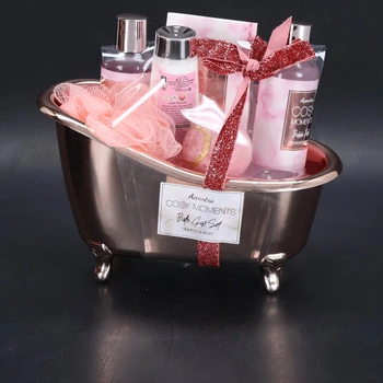 Darčeková sada do kúpeľa Accentra COSY MOMENTS pre ženy so sprchovacím gélom 150 ml, penou do kúpeľa