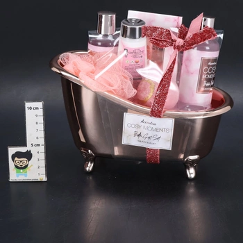 Darčeková sada do kúpeľa Accentra COSY MOMENTS pre ženy so sprchovacím gélom 150 ml, penou do kúpeľa