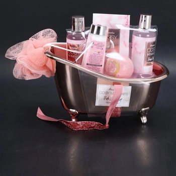 Darčeková sada do kúpeľa Accentra COSY MOMENTS pre ženy so sprchovacím gélom 150 ml, penou do kúpeľa