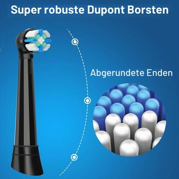 Sada 4 náhradních hlavic kartáčku Oral-B iO kompatibilních s elektrickými zubními kartáčky Oral-B