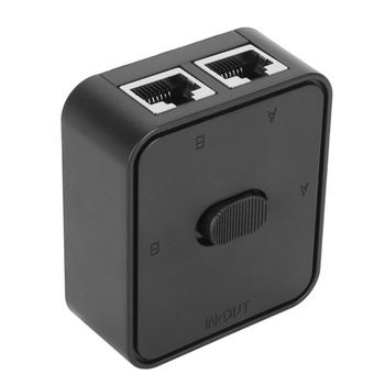 Gigabitový ethernetový prepínač, 2 porty RJ45, 1000 Mbps LAN rozbočovač pre Cat 6 UTP,