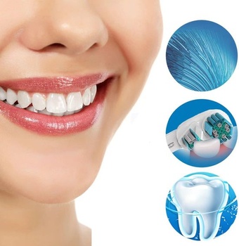 Náhradná hlavica kefky pre elektrické zubné kefky Braun Oral-B, univerzálne náplne pre zubnú