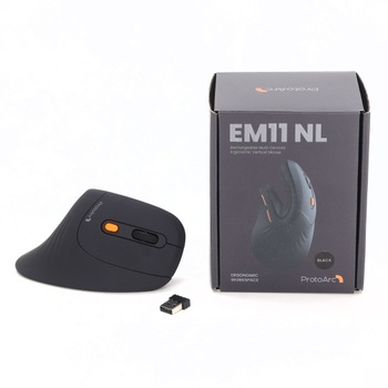 Ergonomická myš ProtoArc EM11 NL černá