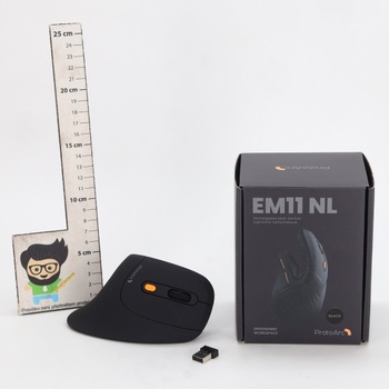 Ergonomická myš ProtoArc EM11 NL černá