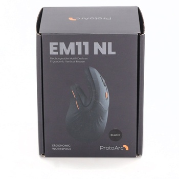 Ergonomická myš ProtoArc EM11 NL černá