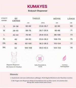KUMAYES Sťahovacia bielizeň Dámsky tvarujúci korzet s vysokou elasticitou, bezšvové body, tvarujúce