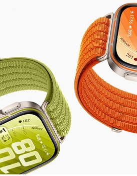 Náramek GIOPUEY kompatibilní s Huawei Watch Fit 5 Pro/Fit 5/Fit4/4 Pro/Fit3, opletený nylonový