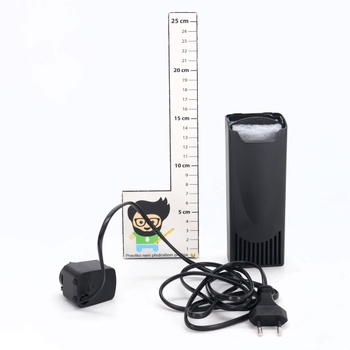 Pawfly 180 LPH 3 W Turtle Filter - Filter pre nízku hladinu vody pre akvária 10-45 litrov,