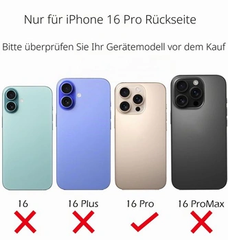 Výměna zadního skla Alovexiong pro iPhone 16 Pro s nástroji pro opravu, titanově pískové, titanově