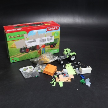 Traktor s prívesom Schleich 42608