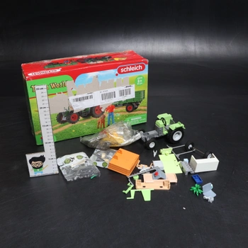Traktor s přívěsem Schleich 42608