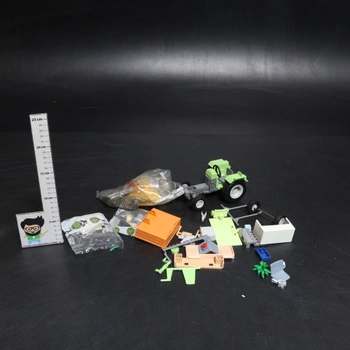 Traktor s přívěsem Schleich 42608