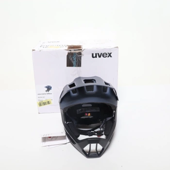 Detská helma uvex React jr. fullface, matná, súmraková modrá, 52-56 cm