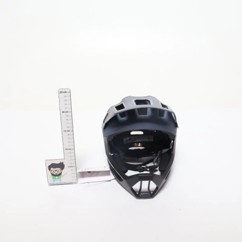 Detská helma uvex React jr. fullface, matná, súmraková modrá, 52-56 cm