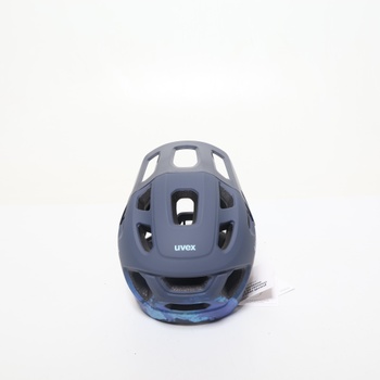 Detská helma uvex React jr. fullface, matná, súmraková modrá, 52-56 cm