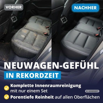 Sada čističů interiérů automobilů LICARGO – Čistič interiéru (500 ml) + Pad do interiéru + Hadřík z
