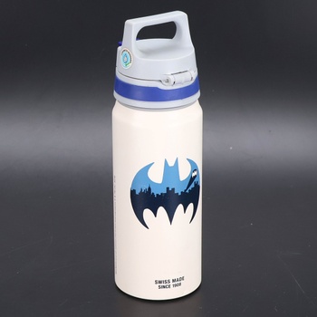 SIGG - Hliníková fľaša na pitie pre deti - WMB ONE Batman Into Action White - Vhodné pre nápoje