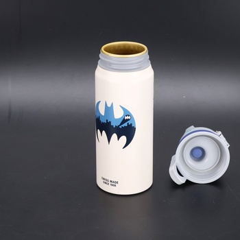SIGG - Hliníková fľaša na pitie pre deti - WMB ONE Batman Into Action White - Vhodné pre nápoje