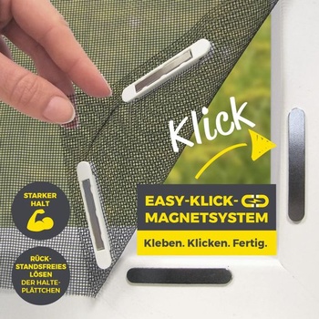 Samolepicí magnety EASYmaxx Insect Protect pro sítě proti hmyzu | Samolepicí magnetické destičky |