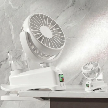 Mini ventilátor s pripínacím mechanizmom, USB ventilátor s…