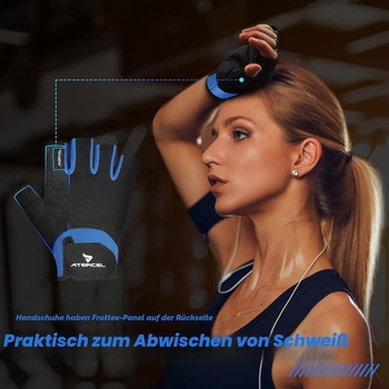 ATERCEL Fitness rukavice, tréningové rukavice pre CrossFit, kulturistiku | Cyklistiku, posilňovňu,