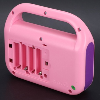 Hudobný prehrávač VTech, nahrávateľný spev a tanec, ružový, detské rádio s Bluetooth, záznamník,