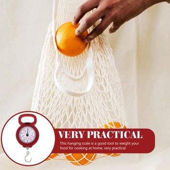 PACKOVE Prenosná digitálna váha so závesným rebríkom, 10 kg, na váženie rýb, batožiny, kuchynských