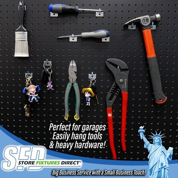 Háčiky na dierované steny STORE FIXTURES DIRECT A-PBPH-10