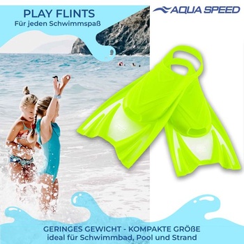 Plavecké plutvy Aqua Speed ​​pre deti | Krátke tréningové plutvy pre dievčatá a chlapcov | Plutvy