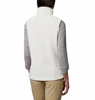 Fleecová vesta Columbia Benton Spring biela S