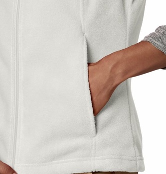 Fleecová vesta Columbia Benton Spring bílá S