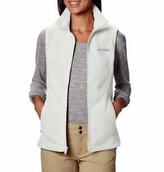 Fleecová vesta Columbia Benton Spring biela S