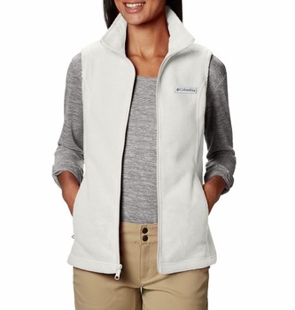 Fleecová vesta Columbia Benton Spring bílá S
