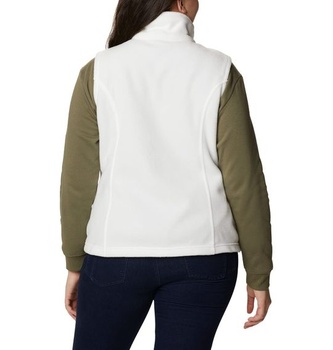 Fleecová vesta Columbia Benton Spring bílá S