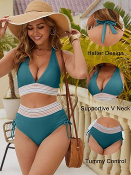 Yutdeng Dámsky set bikín, sexi trojuholníkové bikiny, dámsky set, push-up bikiny pre ženy,