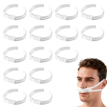 Nosný obväz, 14 kusov, s pútkami za uši, držiak nosného obväzu, pooperačný elastický obväz, držiak