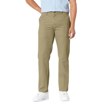 Pánske chino nohavice Amazon Essentials Slim Fit Wrinkle Free Casual 32W / 34L khaki béžové