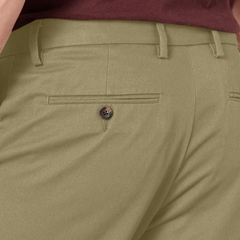 Pánske chino nohavice Amazon Essentials Slim Fit Wrinkle Free Casual 32W / 34L khaki béžové