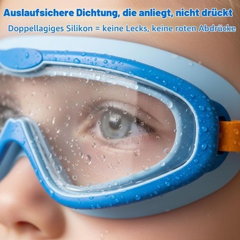 Unisex detské plavecké okuliare SF-k-af6700-2ks, jedna veľkosť J