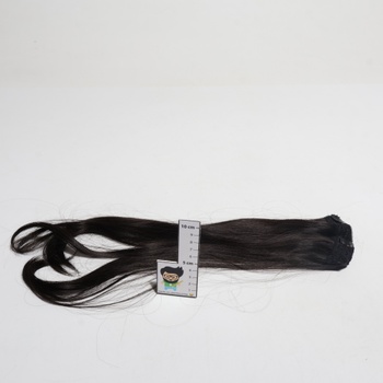 REECHO Clip-in prodlužování vlasů - 4 ks prodlužování vlasů, 40 cm, vrstvený střih, přirozeně