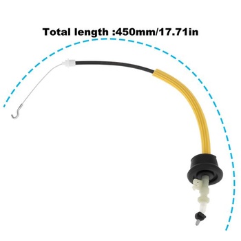YINETTECH 1x Bowdenové lanko pre kľučku predných dverí 8P4837085 kompatibilné s Audi A3 8P Sportback