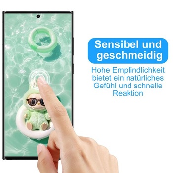 Sada 2 ochranných fólií na displej pre Samsung Galaxy S23 Ultra, tvrdené sklo, tvrdosť 9H, odolné