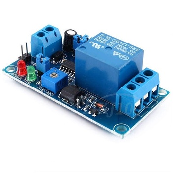 Modul časového relé pre DC 12V oneskorené zapnutie/vypnutie s časovačom