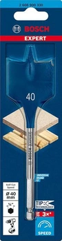 Bosch 1x EXPERT Self Cut Speed Plochá fréza (na mäkké drevo, drevotriesku, Ø 40,00 mm, profesionálne