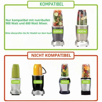 Balenie 2 kusov miešacích kelímkov s objemom 946 ml (32 oz) pre NutriBullet rady 600W a 900W