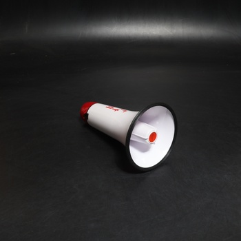 Megafón so sirénou LTC bieločervený USB