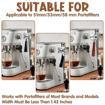Magnetický držák portafiltru pro kávovary Breville, závěs na portafiltr a stojánek na tamper z