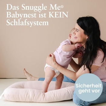 Hniezdo pre dojčatá Snuggle Me do 9 mesiacov